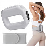 Cordless Vibration Massage Ring – 6-Speed Deep Tissue Massager with Adjustable Belt