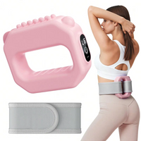 Cordless Vibration Massage Ring 6 Speed Adjustable Full Body Deep Tissue Massager
